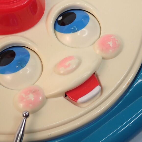 Vintage 1998 Fisher Price Musical Lullabies Player Radio Antenna Face Moves - Picture 8 of 15